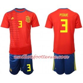 Maillot/Tenue Espagne PIDUE 3 Enfant Domicile 2019